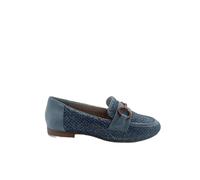 Jana Damen Vegan Komfort, Mocassino Donna, Jeans, 40 EU