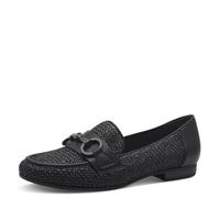 Jana Damen Vegan Komfort, Mocassino Donna, Nero, 38 EU