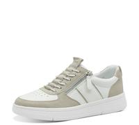 Jana Damen Vegan Komfort, Scarpe da Ginnastica Donna, Bianco/Beige, 37 EU