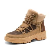 Jana Damen WL Lace Boot Tex + Vegan, Stivali alla Moda Donna, Mocca Comb, 38 EU