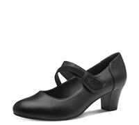 Jana Décolleté da Donna con Cinturino Mary Jane Vegane, Nero (Black), 39 EU