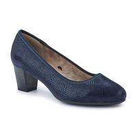 Jana décolleté da Donna con Tacco a Blocco vegane, Blu (Navy Structure), 41 EU