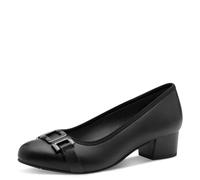 Jana décolleté da Donna Tacco Basso vegane, Nero (Black), 38 EU