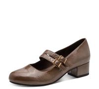 Jana Jana Damen Mary Jane Kleiner Absatz Vegan MocassinoDonna