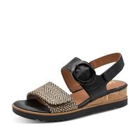 Jana Jana Damen Wedge/Plat Sand Multiadj+vegan Sandali con zeppaDonna
