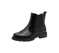 Jana Damen Boot Flat, Stivali alla Moda Donna, Nero, 39 EU