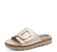 Jana Piattaforma da Donna Mule Vegan, Gold Leo Met, 38 EU