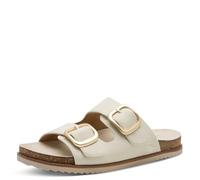 Jana Piattaforma Mule Flat MultiAdj+Vegan da Donna, Beige, 36 EU