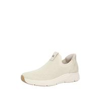 Jana Damen Sneaker Slip On Vegan 8-24768-46, Scarpe da Ginnastica Donna, Beige Oro, 41 EU