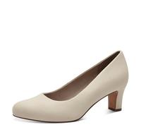 Jana Scarpe décolleté da Donna con Tacco e comode e Multiple vegane, Avorio, 37 EU