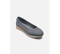 Jana Ballerine da Donna a Punta Arrotondata vegane, Blu (Denim), 39 EU