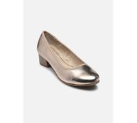 Jana Decolleté da Donna con Tacco Piatto, comode, Multiuso, vegane, Scarpe, Champagne, 37 EU