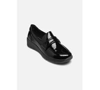 Jana Ciabatte da Donna 8-24666-43, Mocassino, Black Patent, 41 EU Larga