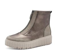 Jana Sneaker da donna alte con plateau vegane, Multicolore (Grey Comb), 42 EU