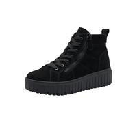 Jana Sneaker da donna alte con plateau vegane, Nero (Black), 37 EU