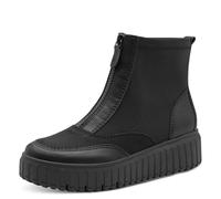 Jana Damen Sneaker High Vegan, Stivali alla Moda Donna, Nero, 41 EU