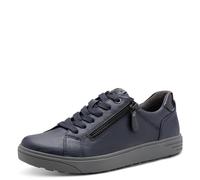 Jana Sneaker da Donna Basse con Cerniera Vegan, Blu (Navy), 39 EU