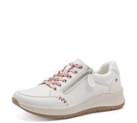 Jana Sneaker da Donna Basse con Lacci Vegan, Bianco (White), 36 EU