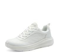 Jana Sneaker da Donna Basse Sportive Vegan, Bianco (White), 42 EU