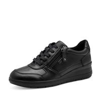 Jana Sneaker da Donna in Pelle Basse con Cerniera con Zeppa