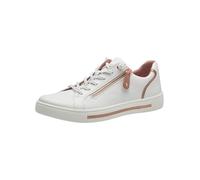 Jana Sneaker da Donna Piatte con Chiusura Lampo Vegan Mocca 39