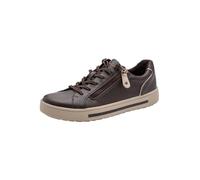 Jana Sneaker da Donna Piatte con Chiusura Lampo Vegan Mocca 41