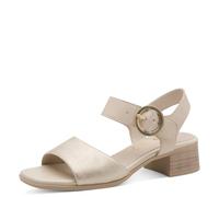 Jana Softline Leather Sandal Heel 8-28705-46, Tacco Donna, Ivory Comb, 39 EU