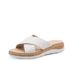 Jana Softline Leather Wedge/Plat Mule 8-27701-46, Sandali Bassi Donna