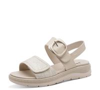 Jana Softline Leather Wedge/Plat Sand 8-28701-46, Sandali Bassi Donna, Ivory Comb, 40 EU