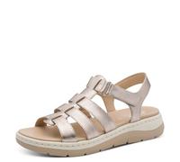 Jana Softline Leather Wedge/Plat Sand 8-28710-46, Sandali Bassi Donna, Champagne, 39 EU