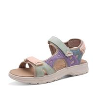 Jana Softline Sandal Flat 8-28662-46, Bassi Donna, Multicolore, 36 EU