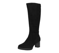 Jana Donna Long Boot Heel 8-25565-43, Stivali ad Altezza Ginocchio, Nero, 38 EU Larga