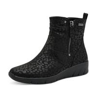 Jana Stivaletti da donna con cerniera vegani, Multicolore (Black/Leo), 40 EU