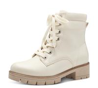 Jana Stivaletti Stringati da Donna con Cerniera Vegani, Beige (Ivory), 38 EU