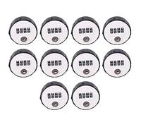 Janasiba 10 combinazioni di numeri Cam Lock 4 Digital Keyless Drawer Door Gym School Locker con set di chiavi