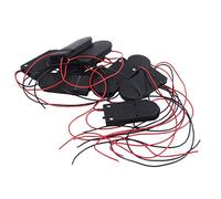 Janasiba 10 interruttori ON/OFF 2 x 3 V CR2032 batteria a bottone per LED