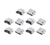Janasiba 10 pezzi di ricambio tipo B Micro-USB femmina connettore connettore femmina