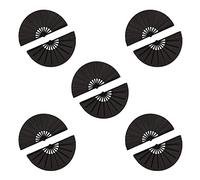 Janasiba 10 Pezzi Grande Pieghevole Faschi Nylon Panno Mano Pieghe Tai Fascio Cinese Tai Nero Decorazione Pieghevole Mano Pacchetto per Favors