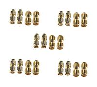 Janasiba 10 pezzi SMA su SMA + 10 pezzi SMA femmina su SMA femmina adattatore connettore coassiale