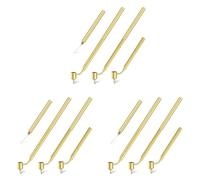 Janasiba 12 penne a cera calda per decorare uova, decorazioni artistiche per uova di Pasqua, penne liquide, matite da disegno a mano media