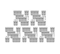 Janasiba 120 pezzi 3/4 x 1 supporto distanziatore parete distanziatore fissaggio hardware pubblicità vetro acrilico distanziatore supporto in acciaio chiodo