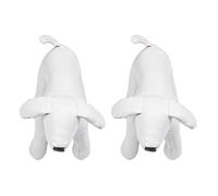 Janasiba 2 manichini in pelle per cani in piedi posizione modelli per cani giocattoli animali domestici negozio manichino M