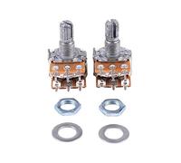 Janasiba 2 pezzi B50K 50K Ohm 6 morsetti Dual Linear Taper Potenziometro