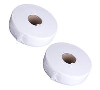 Janasiba 2 X 100 Yards Carta Depilatoria Depilazione Non-woven Strisce Carta Ceretta Rulli()