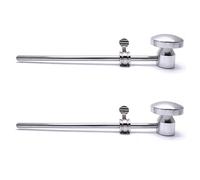Janasiba 2 X alluminio lega basso pedale, pedale, pedale, pedale, racchetta da batteria, accessori per strumenti, colore