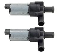 Janasiba 2 X Elettrica ausiliaria Acqua Refrigerante Pompa 0392020034 Elettrico Elettrico Acqua Refrigerante Pompa per Auto 12 Volt