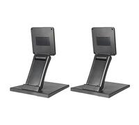 Janasiba 2 x supporto per monitor LCD inclinabile 10-27 per display