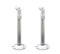 Janasiba 2 x supporto per proiettore 30-60 cm girevole supporto da parete in alluminio per fotocamera/proiettore