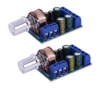 Janasiba 2 X Tda2822 Tda2822M Mini 2.0 Canale 2X1W Stereo Audio Power Amplificatore Board Dc 5V 12V Auto Silenziometro Potenziometro