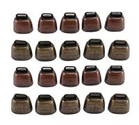 Janasiba 20 PZ Mucca Pecore, Le Piccole Campane In Pascolo, Campana Di Mucca Retro Campana Per Pecore, Il Rame Pascolo, Mucca Campane Rumore